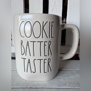 Rae Dunn White Ceramic Mug